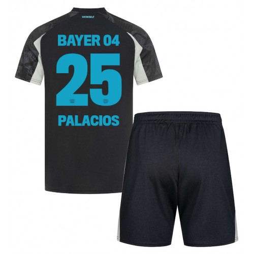 Bayer Leverkusen Exequiel Palacios #25 Rezervni Dres za djecu 2024-25 Kratak Rukav (+ Kratke hlače)